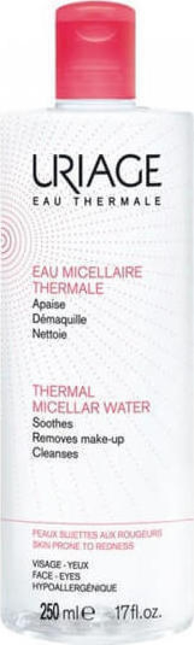 Uriage Eau Thermale Eau Micellaire Καθαριστική Λοσιόν Προσώπου & Ματιών με Βερίκοκο, 250ml