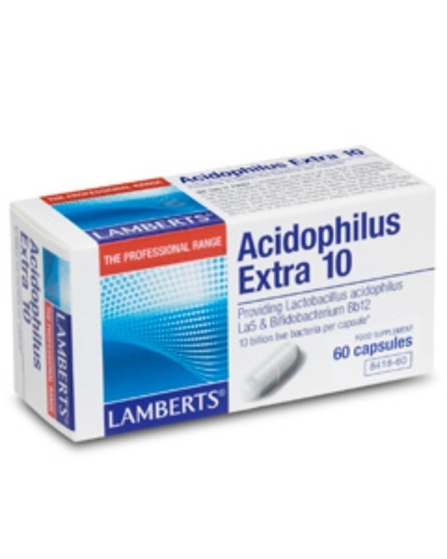 LAMBERTS ACIDOPHILUS EXTRA 10 60CAPS