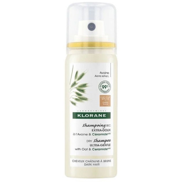 Klorane Dry Shampoo Ultra Gentle Oat & Ceramide Ξηρό Σαμπουάν με Βρώμη, 50ml