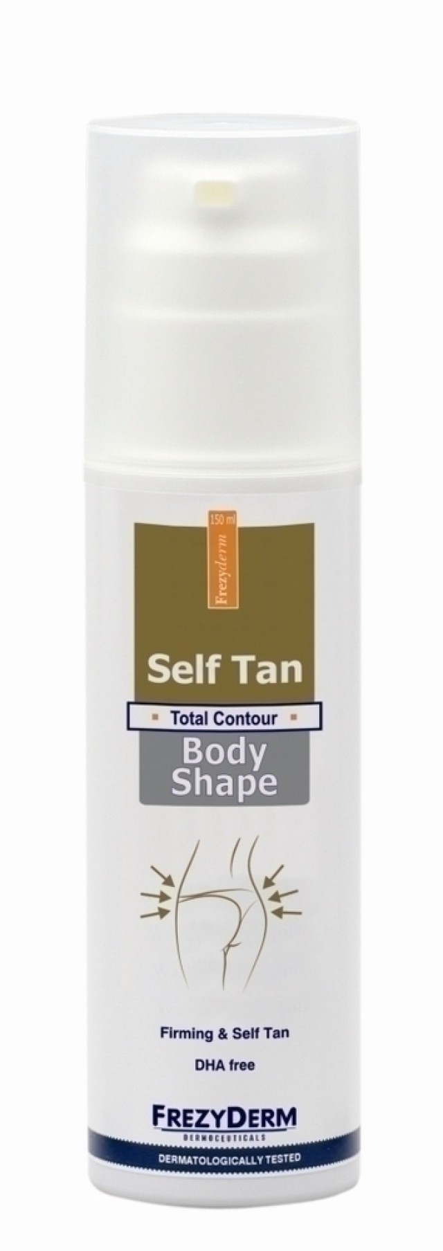 FREZYDERM SELF TAN BODY SHAPE 150ml