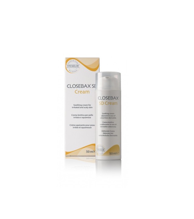 Synchroline Closebax SD Cream Καταπραϋντική Κρέμα για Ερεθισμένο Τριχωτό με Λέπια, 50ml