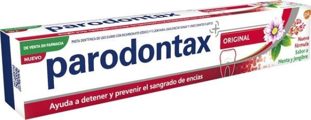 Parodontax Herbal Original Οδοντόκρεμα Με Γεύση Μέντα και Τζίντζερ, 75ml