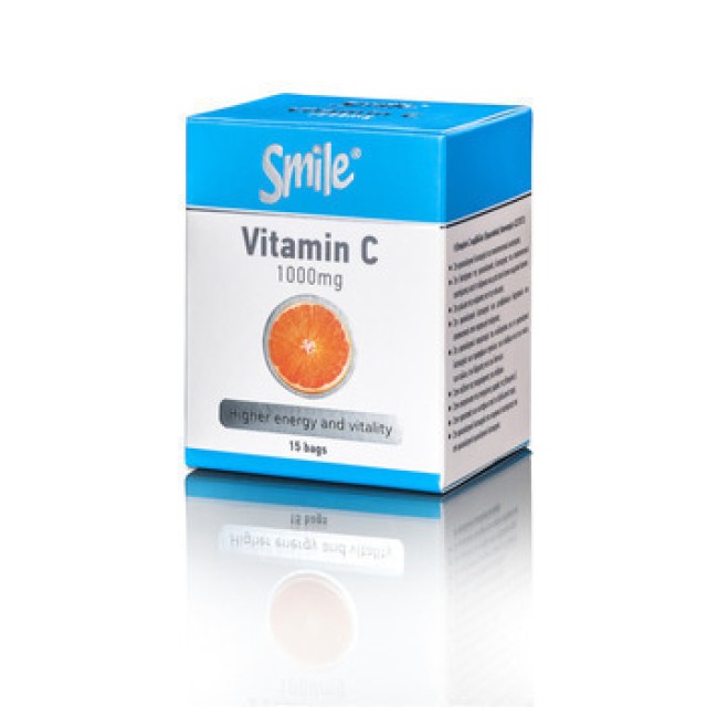 AM HEALTH SMILE VITAMIN C 1000mg 15 φακελ.