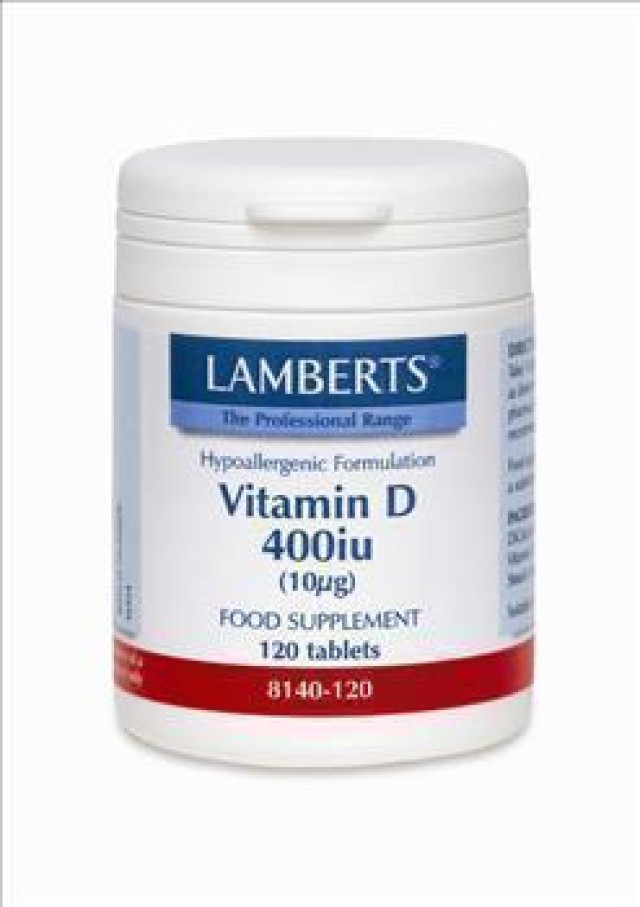 LAMBERTS VITAMIN D 400IU 120TABS