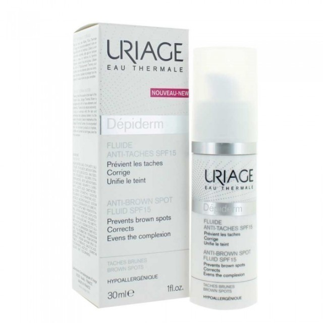 URIAGE DEPIDERM FLUIDE ANTI-TACHES SPF15 30ML