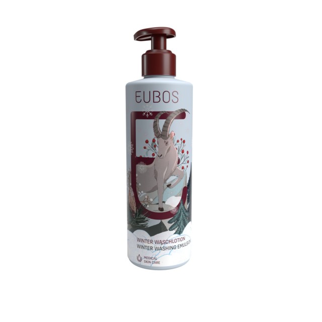 Eubos Winter Washing Emulsion Ενυδατικό Αφρόλουτρο 200ml