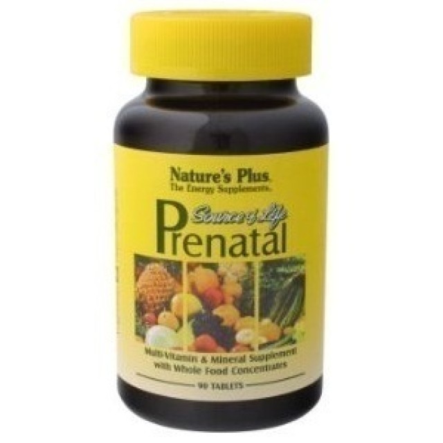 Natures Plus SOURCE OF LIFE PRENATAL 90 ταμπλέτες