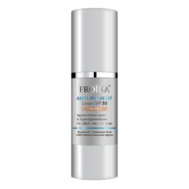 Froika Anti-Pigment Tinted Cream SPF30 Κρέμα Προσώπου κατά των Δυσχρωμιών με Χρώμα & Αντιηλιακή Προστασία, 30ml