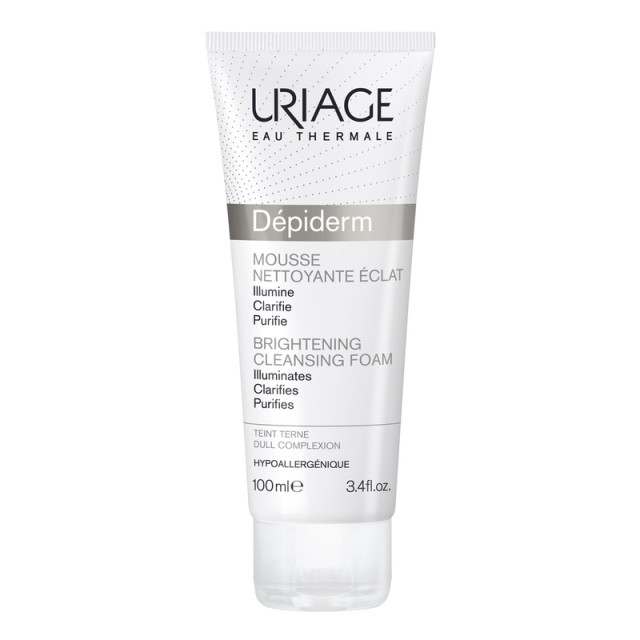  Uriage Depiderm Αφρώδεις καθαρισμός λάμψης 100ML 