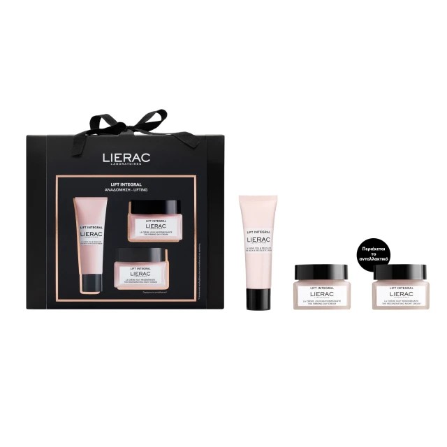 Lierac Xmas Promo Pack Lift Integral The Neck & Decollete Cream 50ml & The Regenerating Night Cream Refill 50ml & The Firming Day Cream 50ml