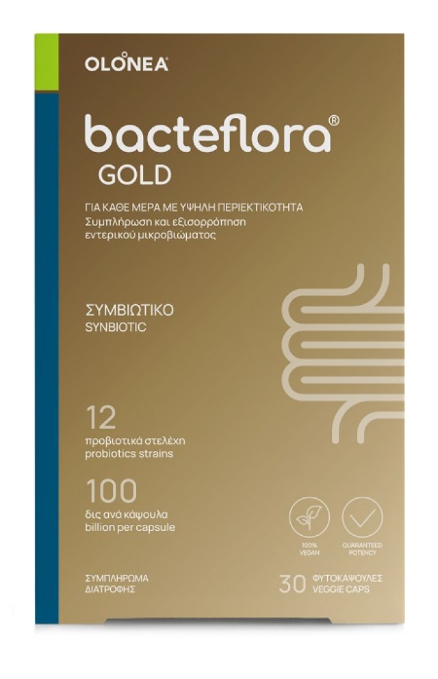 Olonea Bacteflora Gold 30 φυτικές κάψουλες