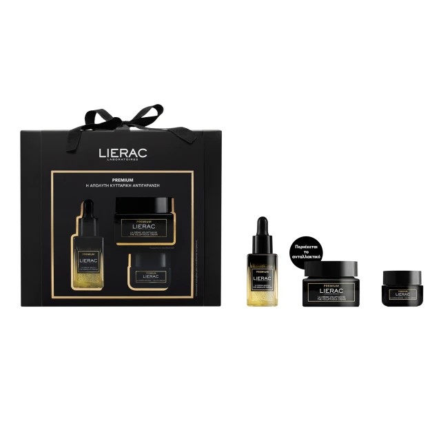 Lierac Xmas Promo Pack Premium The Absolute Cream 30ml & The Voluptuous Cream Refill 50ml & The Eye Cream 20ml