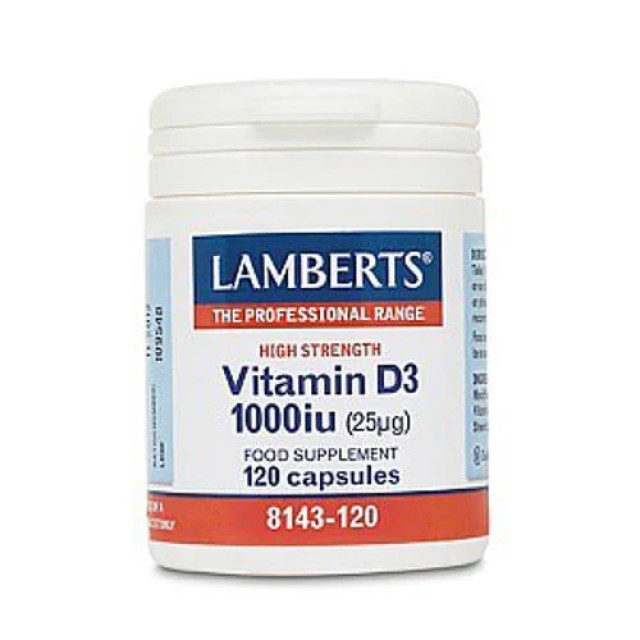 LAMBERTS VIT D3 1000 120TABS