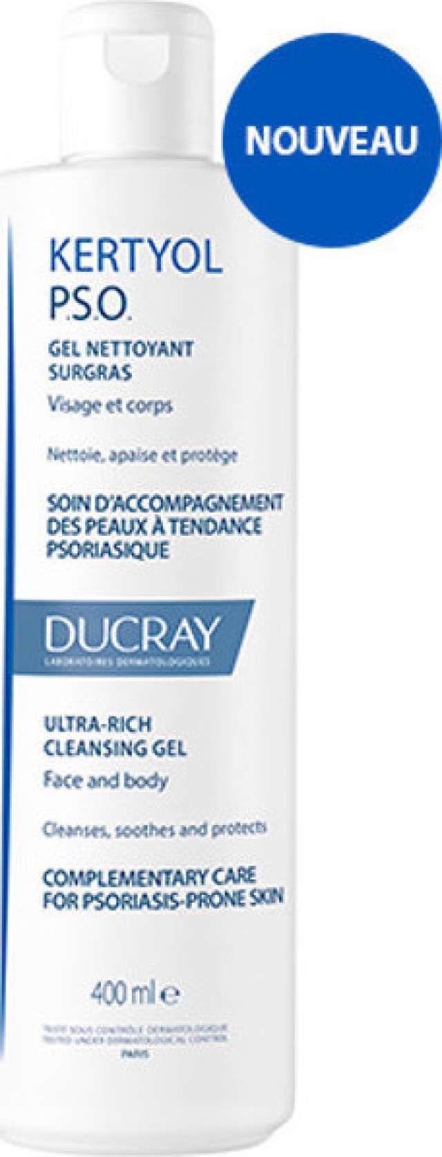 DUCRAY - KERTYOL P.S.O. Gel Nettoyant Surgras - 400ml