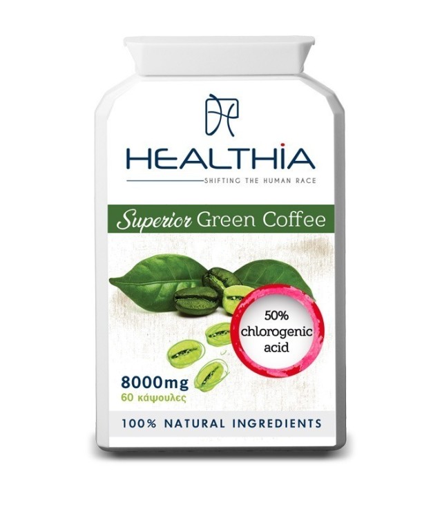 Healthia Superior Green Coffee 8000mg 60caps