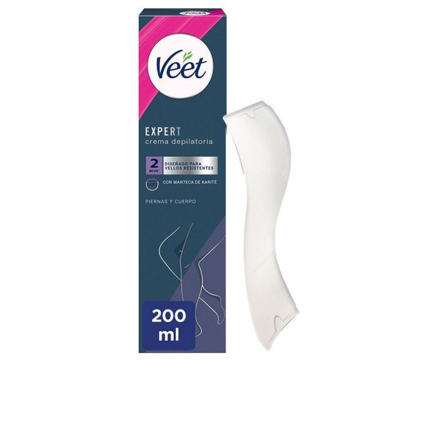 Veet Expert Αποτριχωτική Κρέμα για Όλους τους Τύπους Δέρματος, Πόδια & Σώμα, 200ml