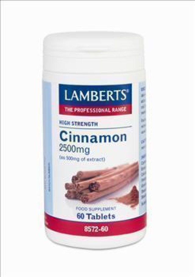 LAMBERTS CINNAMON 2500MG 60TABS