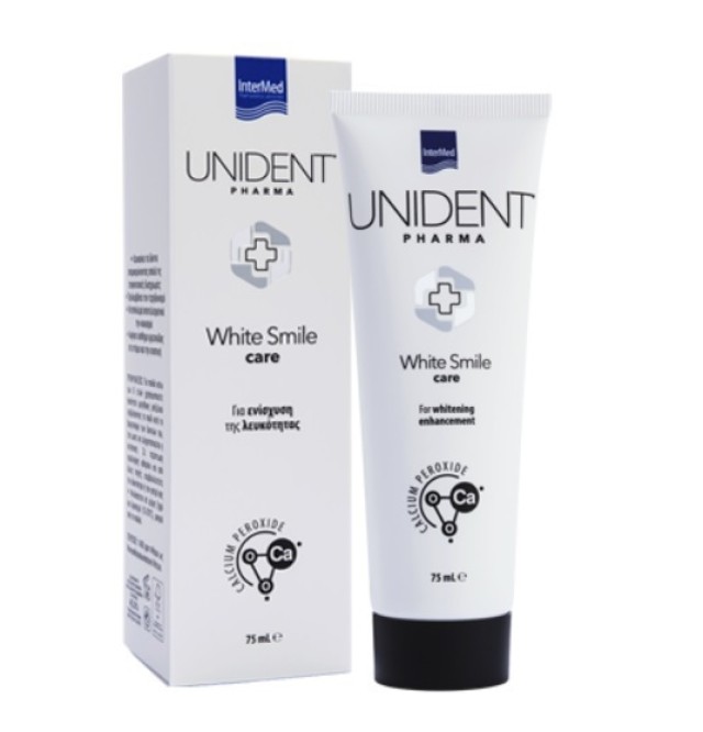 Intermed Unident Pharma White Smile Care Οδοντόκρεμα για Λεύκανση των Δοντιών, 75ml