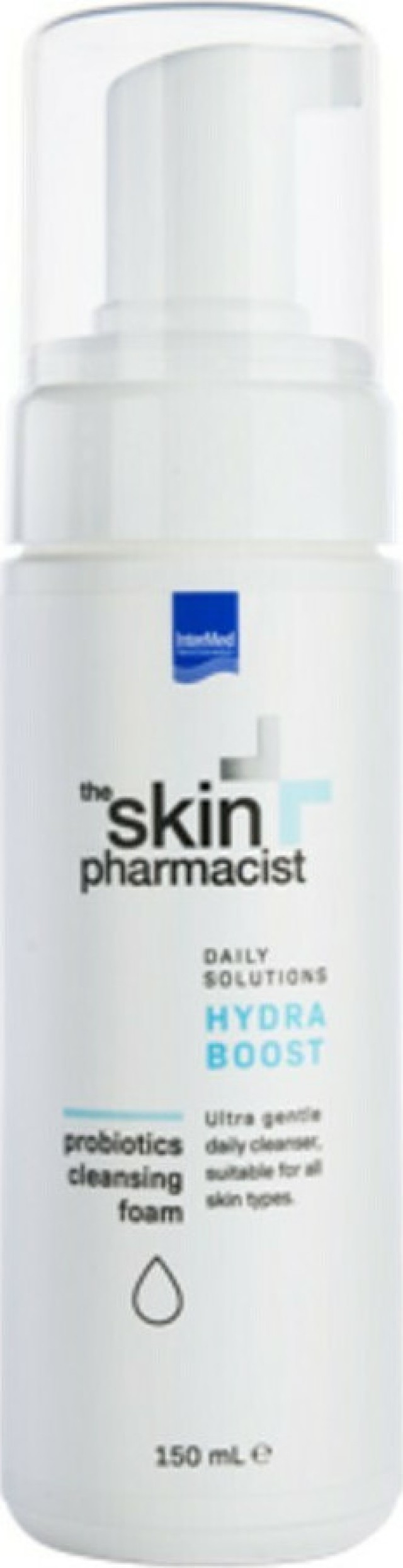 Intermed The Skin Pharmacist Hydra Boost Probiotics Cleansing Foam Καθαριστικός Αφρός Προσώπου 150ml