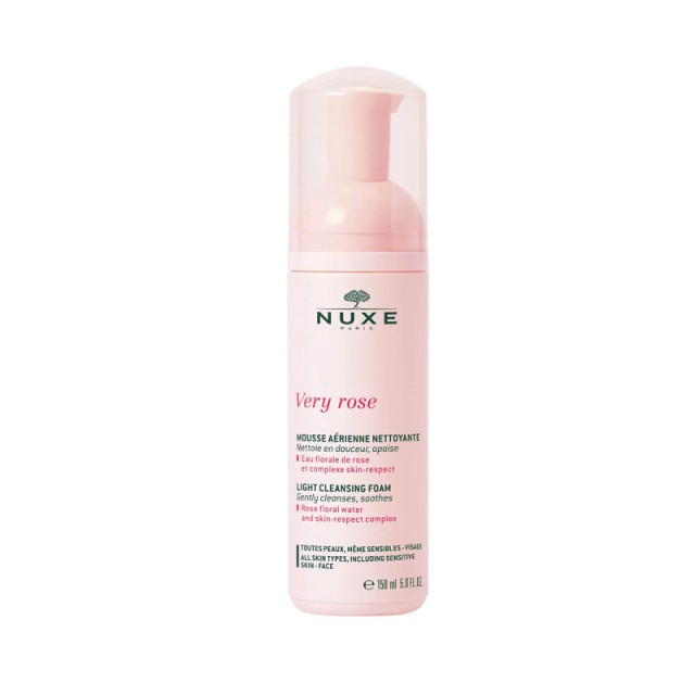 Nuxe Very Rose Mousse Cleansing Αφρός Καθαρισμού Προσώπου 150ml