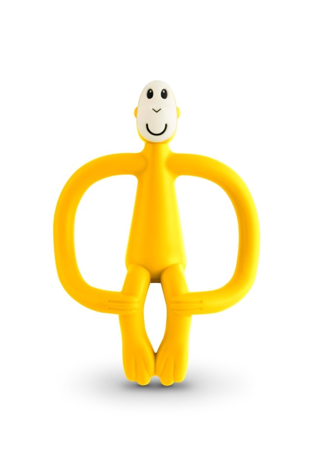 Matchstick Monkey Teething Toy Yellow