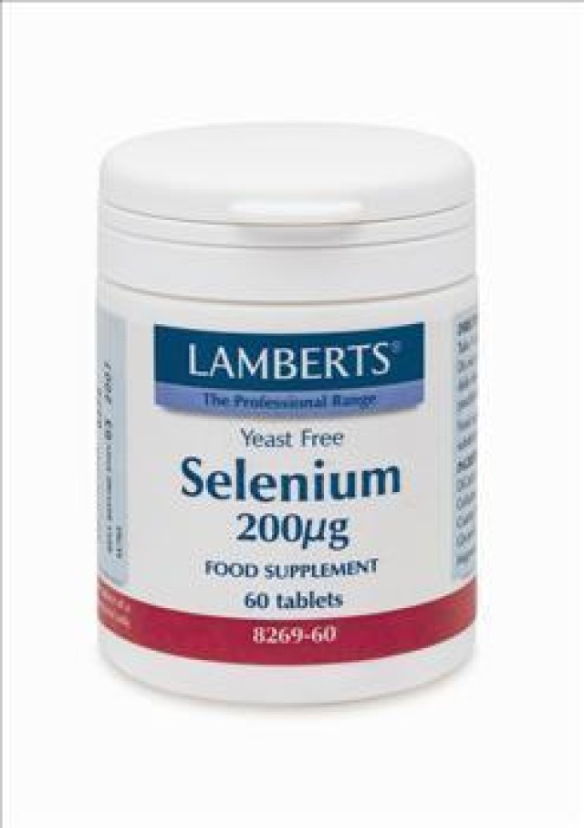 LAMBERTS SELENIUM 200MCG 60TABS