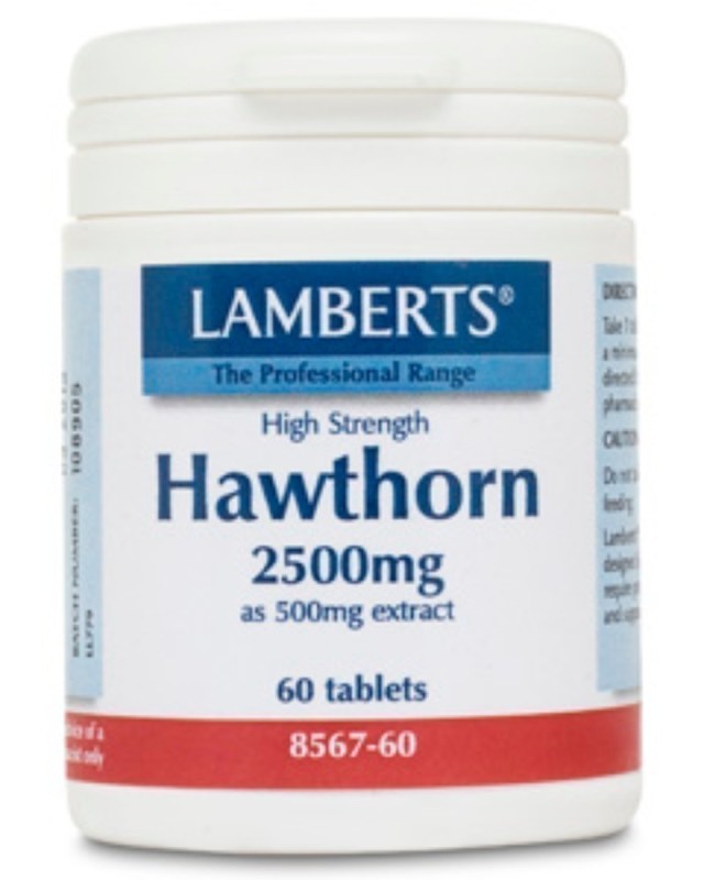 LAMBERTS HAWTHORN 2500MG 60TABS