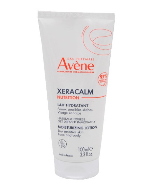 Avene XeraCalm Nutrition Moisturizing Lotion Ενυδατικό Γαλάκτωμα Προσώπου - Σώματος για Ευαίσθητες & Ξηρές Επιδερμίδες 100ml