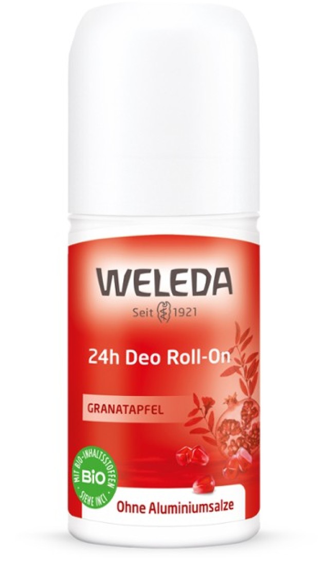 Weleda Aποσμητικό Ρόδι Roll on 24ωρης Διάρκειας 50ml