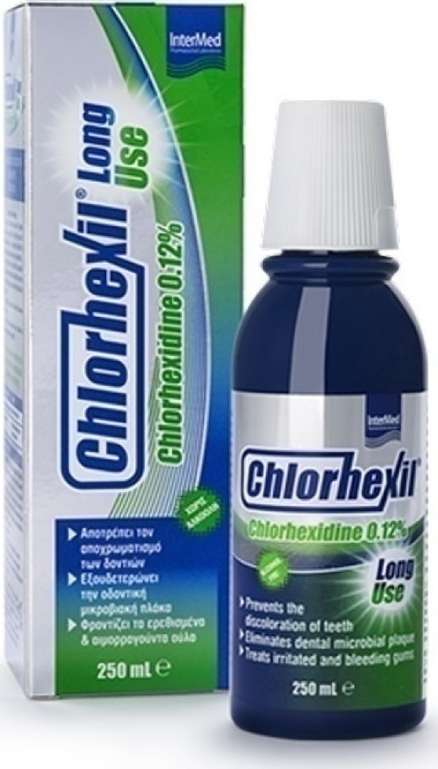 Intermed Chlorhexil 0.12% Long Use Στοματικό Διάλυμα 250ml