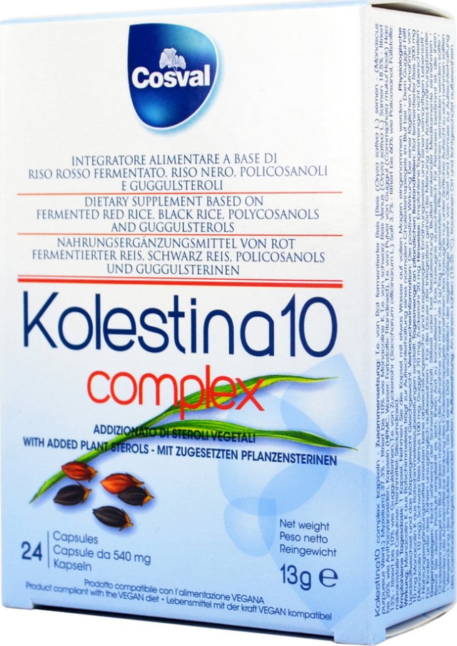 Cosval Kolestina 10 Complex - 24caps