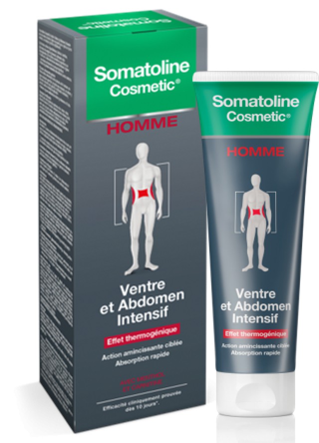 Somatoline Cosmetic Man Tummy And Abdomen Intensive Αδυνατίζει Tην Περιοχή Tης Κοιλιάς Kαι Tης Μέσης 250ml